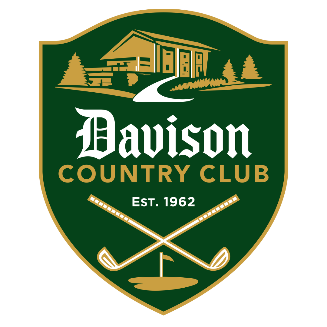 Davison Country Club logo – private country club in Davison, Michigan offering golf, events, weddings, and memberships.