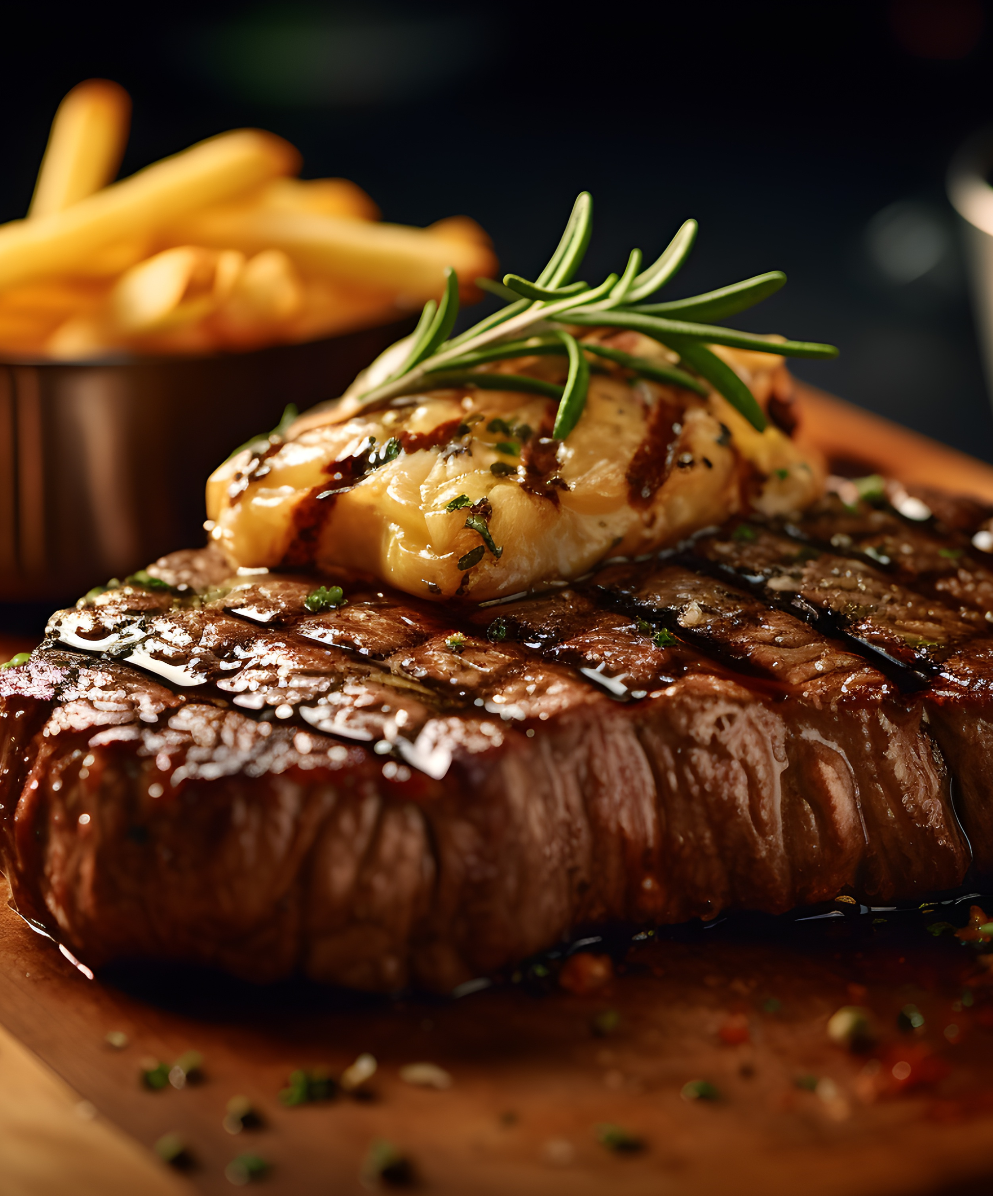 Fine dining experience at Davison Country Club with chef-inspired cuisine and elegant presentation.